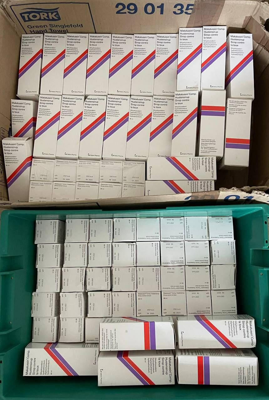Wholesale Makatussin shipment